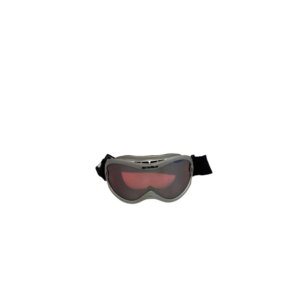 Bolle Ski Snowboard Goggles Rose Lens Gray Frames Black Adjustable Strap